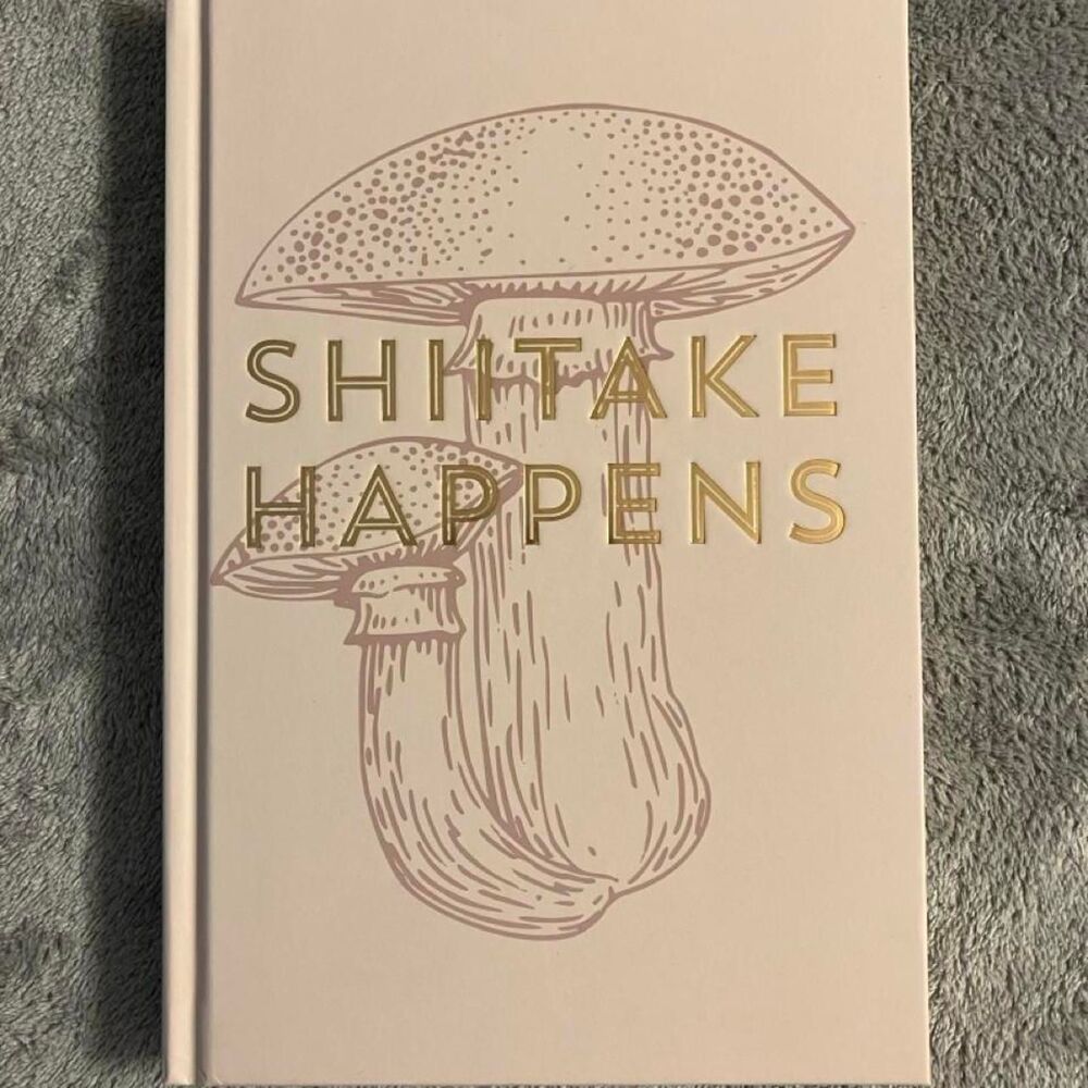 Shiitake Happens Hardcover Journal